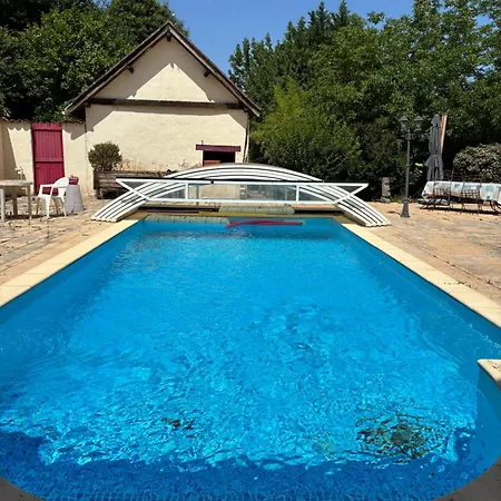 فندق مبيت وإفطار D'hotes Douceur 2 Pers Piscine Et Sarrazac (Dordogne)